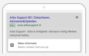 Voorbeeld Leadformulierextensie